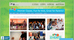 Desktop Screenshot of linxclasses.com